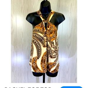 Patterned Halter Top.NWOT